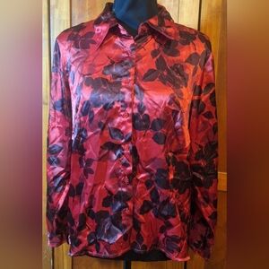 PRESTON & YORK PETITES button-down shirt Size 12P